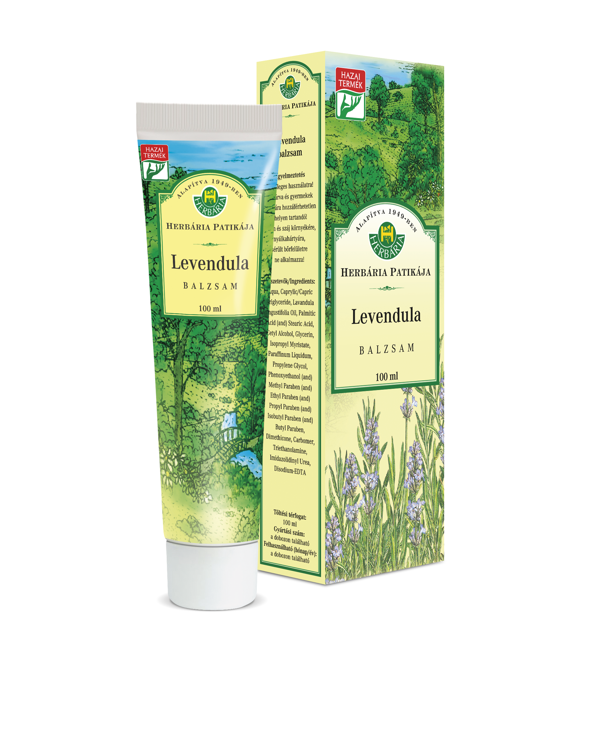 Herbária Levendula balzsam 100ml